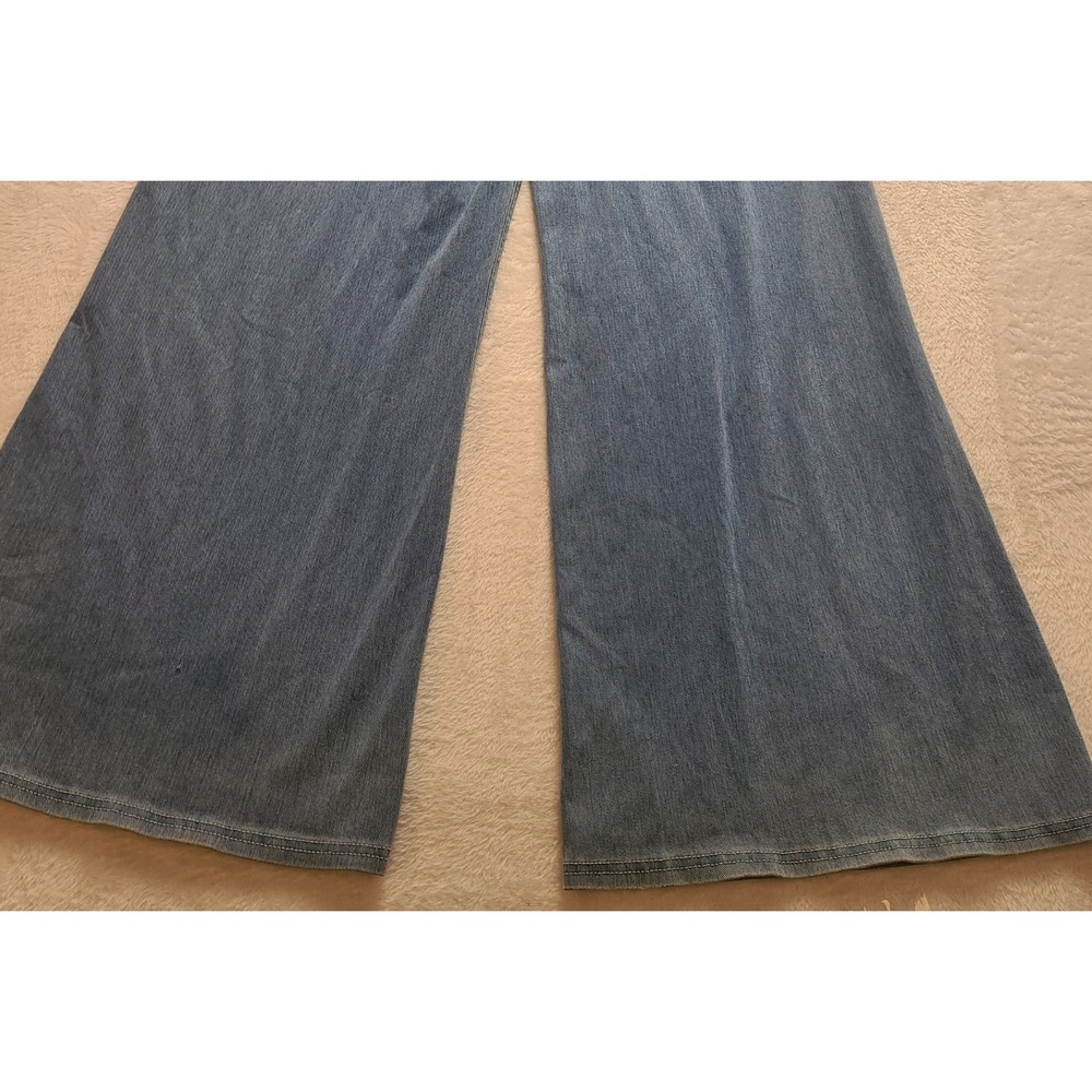 Halara High Waisted Light Wash Denim Jeggings XL Regular Blue Pull On Stretch - Picture 11 of 12